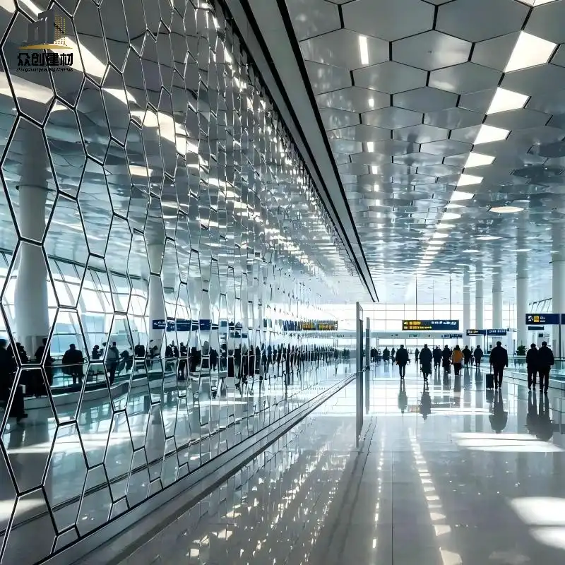 Mirror Stainless Steel Honeycomb Panel 